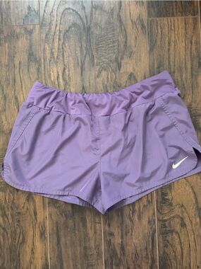 Nike Dri Fit XL Purple Running Shorts
